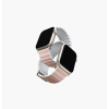 Uniq Revix Premium Apple Watch S4/S5/S6/S7/S8/S9/SE/Ultra Szilikon Szíj 42/44/45/49mm - Rózsaszín/Fehér