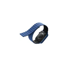 Uniq Revix szíj Apple Watch 42 / 44 / 45 / 49 mm - fekete-kék okosóra kellék