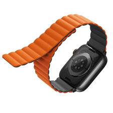 Uniq Revix szíj Apple Watch 42 / 44 / 45 / 49 mm - szürke-narancssárga okosóra kellék