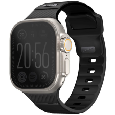 Uniq Stride FKM Apple Watch 49 / 46 / 45 / 44mm - Midnight black okosóra kellék