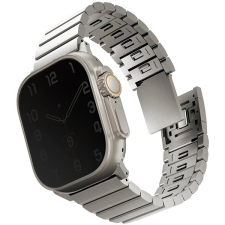 Uniq Strova Mag Apple Watch 49/45/44/42mm - Titanium (Silver) okosóra kellék