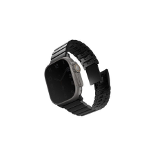 Uniq Strova Magsafe Apple Watch állítható szíj, 49/45/44/42MM, fekete okosóra kellék