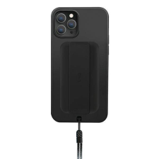 Uniq Tok Heldro iPhone 12 Pro Max 6,7&quot; fekete antimikrobiális tok tok és táska