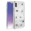 Uniq Tok Lumence Clear iPhone Xs Max ezüst tok