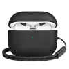Uniq Tok Terra AirPods 3 gen. Valódi bőr fekete tok