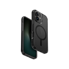 Uniq UNIQ Hybrid MagClick Charging Combat tok Apple Iphone 16 készülékhez - carbon black tok és táska