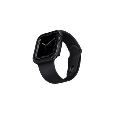 Uniq Valencia Apple Watch 45mm/44mm aluminium tok, fekete okosóra kellék
