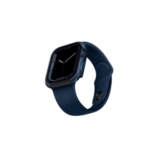 Uniq Valencia Apple Watch 45mm/44mm aluminium tok, kék okosóra kellék