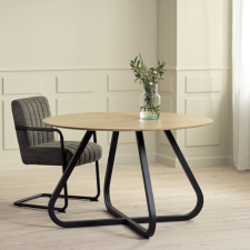  Unique Furniture CESURA Étkezőasztal 120x120 cm barna fa 43860000 bútor