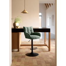Unique Furniture Elegáns bárszék Nuvia erdeizöld bútor