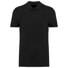  Unisex pamut piké galléros póló Kariban KA295 Black-3XL