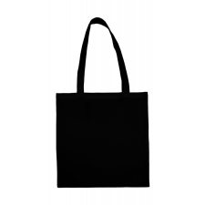  Uniszex organikus speciális táska Bags by JASSZ Popular Organic Cotton Shopper LH Egy méret, Fekete kézitáska és bőrönd