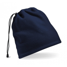  Uniszex téli sapka Beechfield Suprafleece™ Snood/ Hat Combo Egy méret, Sötétkék (navy) férfi sapka