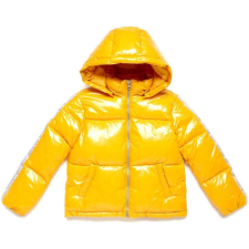 United Colors of Benetton Benetton sárga lány téli kabát – 120 cm gyerek kabát, dzseki