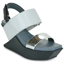 United Nude Magas sarkú szandálok DELTA WEDGE SANDAL Kék 36 női szandál