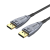 Unitek 8K Ultrapro DisplayPort 1.4 aktív optikai kábel 5.0m Fekete (C1615GY)