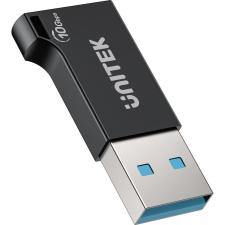 Unitek A1049ABK01 USB-A apa - USB-C anya Átalakító Adapter - Fekete (A1049ABK01) kábel és adapter