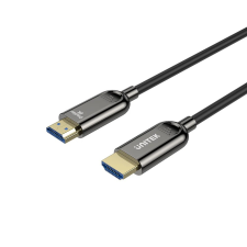 Unitek C11085GY01 HDMI - HDMI 2.1 Optikai Kábel 50m - Fekete (C11085GY01-50M) kábel és adapter