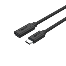 Unitek C14086BK USB kábel 0,5 M USB 3.2 Gen 2 (3.1 Gen 2) USB C Fekete kábel és adapter