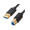 Unitek C14095BK USB-A apa - USB-B apa 3.0 Nyomtató kábel - Fekete (2m)