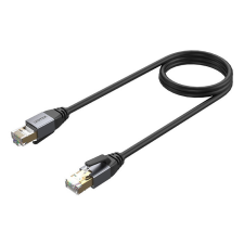 Unitek C18149AGY03-1.5M Fekete 1,5 M Cat8 S/FTP (S-STP) kábel és adapter