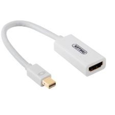 Unitek mini DisplayPort v1.2 - HDMI v1.4 4K Adapter Fehér kábel és adapter