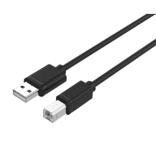 Unitek Prémium USB 2.0 AM-BM kábel 3m (Y-C420GBK) kábel és adapter