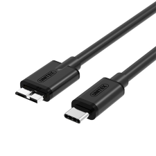 Unitek Prémium USB Type C - USB-B micro 3.0 kábel 1m (Y-C475BK) kábel és adapter