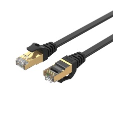 Unitek SSTP CAT7 Patch kábel 10m Fekete (C1897BK-10M) kábel és adapter