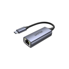 Unitek U1323A USB Type-C apa - RJ45 Gigabit Ethernet anya Adapter kábel és adapter