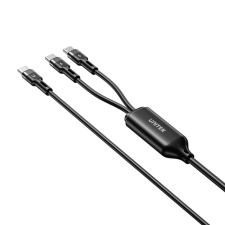 Unitek USB-C 2-in-1 PD 100W SILICONE CABLE 1.8M kábel és adapter