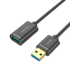 Unitek Y-C457GBK USB 3.0 Hosszabító kábel 1m Fekete