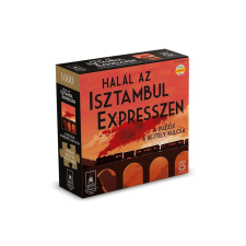 University Games Halál az Isztambul expresszen puzzle rejtéllyel, 1000 db puzzle, kirakós