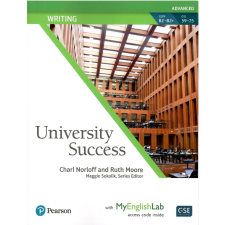UNIVERSITY SUCCESS WRIT ADVAN+MYLAB nyelvkönyv, szótár