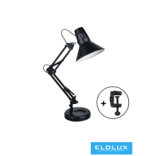 Universo Asztali lámpa 1xE27 Max.60w 160x500mm Fekete világítás