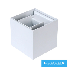 Universo fali lámpa LED 12w 1000lm 3000k IP55 100×100×100mm fehér kültéri világítás
