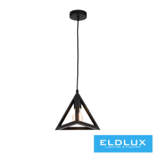 Universo Függeszték 1xE27 IP20 D145x1300mm fekete világítás