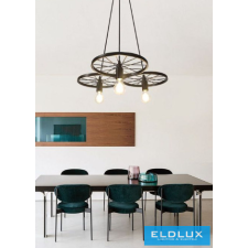 Universo Függeszték 3xE27 IP20 D590x1200mm fekete világítás