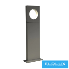 Universo kerti lámpa LED 12w 600lm 6500k IP65 170×70×500mm szürke kültéri világítás