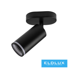 Universo Spot lámpatest 1xGU10 Max.35w IP20 D55x110x110mm Fekete világítás