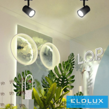 Universo spot lámpatest 1xGU10 max.60w IP20 60×78mm fekete világítás