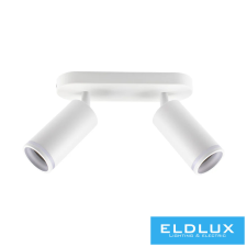 Universo Spot lámpatest 2xGU10 Max.35w IP20 D55x110x220mm Fehér világítás