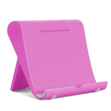  Univerzális asztali telefon- és tablettartó állvány, pink asztali számítógép