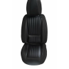  Univerzális autósüléshuzat-garnitúra, fekete ecobőr, első-hátsó