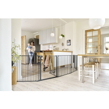  Univerzális biztonsági babarács BabyDan CombiFit XXL, fekete bababiztonság