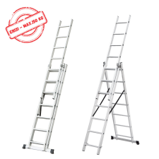  Univerzális Létra 3*10 Fokos 150Kg Alu Lc3210B létra és állvány