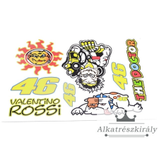 Univerzális MATRICA KLT. VALENTINO ROSSI információs címke