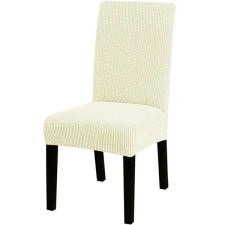  Univerzális, rugalmas, velúrhatású székhuzat, ekrü lakástextília