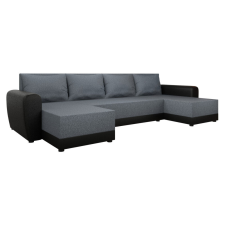  Univerzális ülőgarnitúra, szürke/fekete, DAKAR NEW U bútor