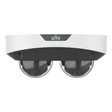 UNIVIEW 2x2MP kétlencsés Multiview dómkamera, 2x4mm-es objektívvel, 2db beépített mikrofonnal megfigyelő kamera